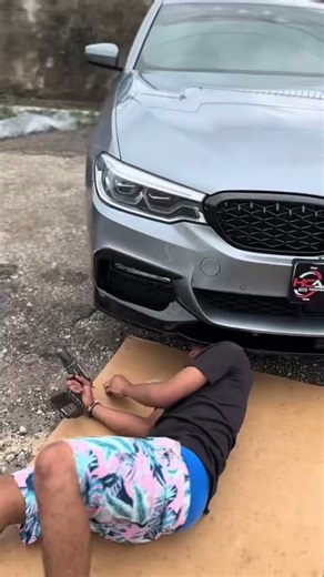 Bmw G30 front lip diffuser and front grill