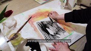 12K views · 198 reactions | ️  Get out your cardboard, sponges and brushes and join Melbourne-based visual artist Louise Weaver for a tutorial on non-traditional mark making. Watch the full-length tutorial --> https://bit.ly/3386lSl #NGVEveryDay | National Gallery of Victoria | Facebook