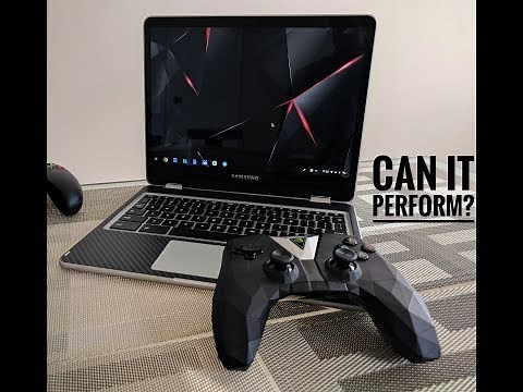 Nvidia Shield Android TV Gamepad On Chromebook - Unbox & Tutorial