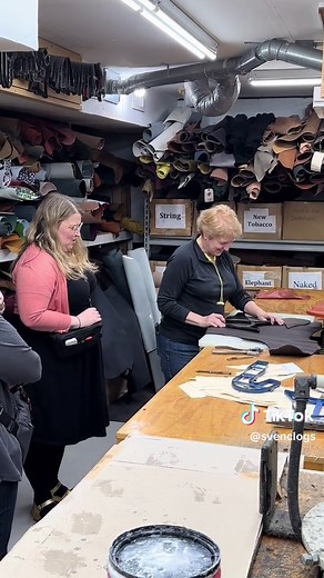 Clog Making! @svenclogs #svenclogs #clogs #sven