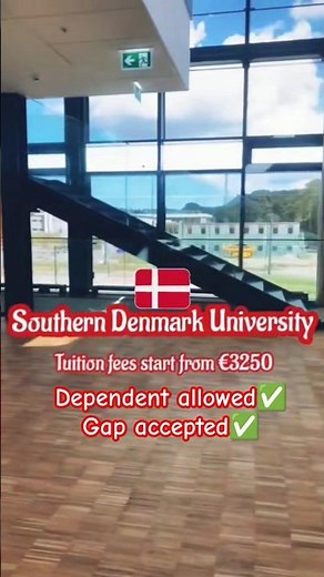 Affordable Study in Denmark with Dependents | Apply Southern Denmark (SDU), a Public University