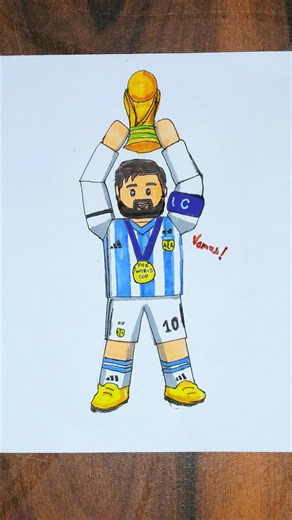 Drawing FIFA World Messi x Roblox 🤯⚽ #roblox #drawing #art #howtodraw #fyp