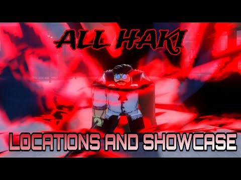 [AUT] HOW TO GET EVERY HAKI & SHOWCASE