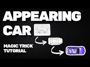 Appearing Car 🪄 Magic Trick Tutorial #tricks #magic #foryou