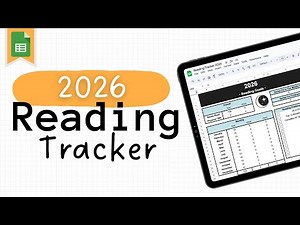 How I Import All My Books Into My 2026 Reading Tracker | Google Sheets Tutorial