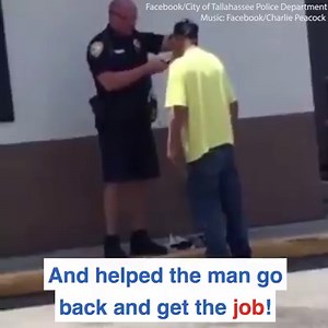 79K views · 1.7K reactions | This kindhearted cop helped a homeless man get a job! | Daily Mail Try Not To Cry | Facebook