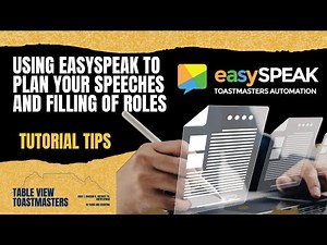 FOR TVTMI MEMBERS: Using easySPEAK to POWER your Toastmasters Pathway