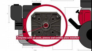 Simpson Cleaning 7112276 Crankcase Replacement Kit for AAA 540001 Axial Cam Pressure Washer Pump, Black