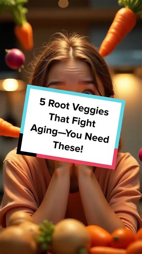 Discover 5 powerful root vegetables that can help slow aging and boost your skin’s glow. Add these to your meals today! #AntiAging #HealthySkin #RootVegetables #EatWell #NutritionTips