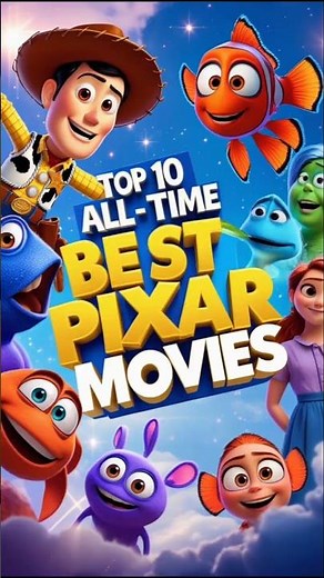 Top 10 All Time Best Pixar Movies | all pixar movies #pixarmovies #shorts #trending #pixar #top10