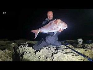 Land based pink snapper catch and cook!