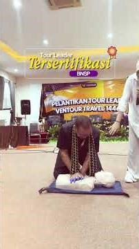 TOUR LEADER VENTOUR TRAVEL BERSERTIFIKASI BNSP 😍🥇🔥