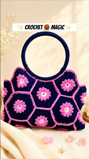 Crochet 🧶 Handmade Handbag 👜 by Sunita Creative World