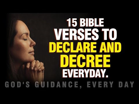 God's Bible Promises To Decree and Declare Over Your Life