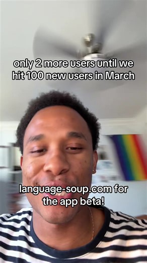 who would have thought that when you start actually just taliking about the app you made to the right people it hits the right ppeople! #language