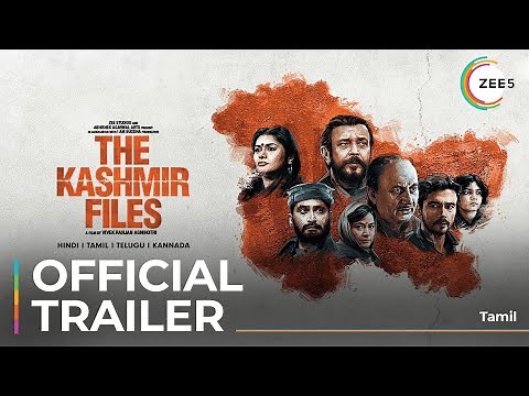 The Kashmir Files | Tamil | Official Trailer | Anupam K. | Mithun C. | Premieres May 13 On ZEE5