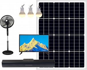 [Hot Item] Solar Lighting System Outdoor Solar Energy Kit Bluetooth Speaker Portable Lighting System
