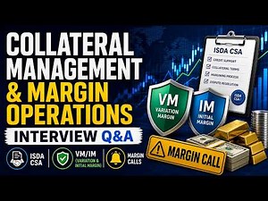 Collateral Management & Margin Operations Interview Q&A (ISDA CSA, VM/IM, Margin Calls)
