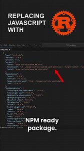 Replacing JavaScript with Rust?