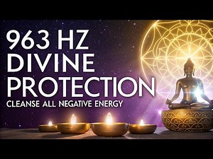 963 Hz Divine Protection Frequency: Cleanse All Negative Energy & Remove Blockages