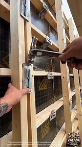 Timber Roof Framing Connector Installation | Hammer & Metal Bracket Carpentry Technique