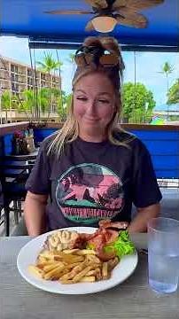 🍔 Big Kahuna Beach Grill in Kailua-Kona Hawaii 🍔#KonaEats #HawaiiFood #BigIslandHawaii