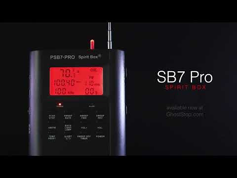 SB7 Pro Spirit Box for Ghost Hunting