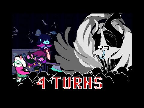 Deltarune Chapter 4 Defeating Titan In 4 Turns