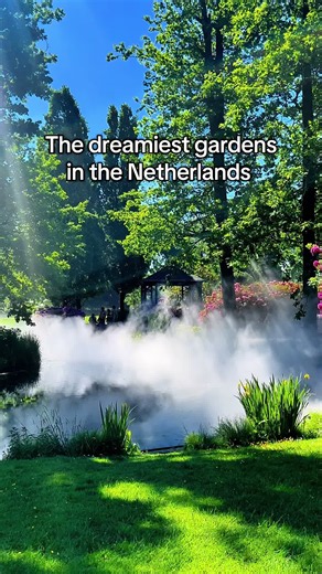 ✨ The dreamiest garden in the Netherlands 🌿✨ Located in Arcen, Limburg, the gardens at Kasteeltuinen Arcen are one of the most beautiful and peaceful nature spots in the Netherlands. Set around a historic castle, the park features over 15 themed gardens filled with roses, fountains, waterfalls, tropical plants, and colorful floral displays. 🌸🏰 Each garden has its own atmosphere — from elegant rose gardens to exotic greenhouse areas and serene Japanese-inspired landscapes. 🧚Elfia Arcen Every 