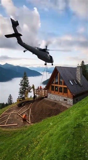 A Frame Cabin Hillside Build