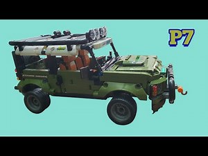 Disassemble lego vehicle parts P7