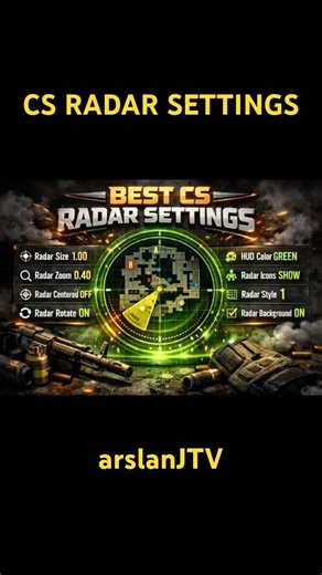 See the WHOLE Map with this CS2 Radar Trick! 🗺️ #CS2 #CounterStrike2 #CSRadar #CS2Tips #FullMap