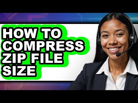 How to Compress Zip File Size (updated)
