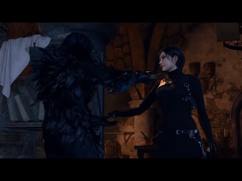 Resident Evil 4 Remake Ada Black outfit /Biohazard 4 mod [4K]