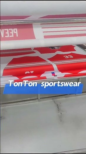 Inside the Factory: Advanced Sports Jersey Printing Machine for Teamwear | Tonton Sportswear