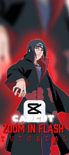 CAPCUT ZOOM IN FLASH TUTORIAL 🥶🔥☠️🔥 #capcuttutorial #edit