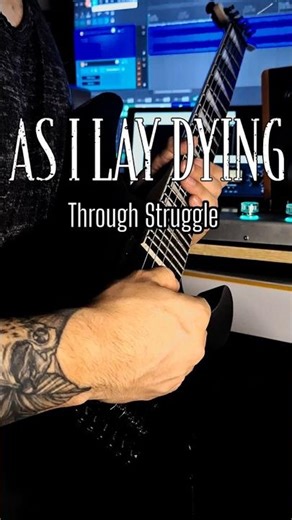 As I lay Dying/Through Struggle #guitar #riff #metalcore #metal #asilaydying #yt #music #cover