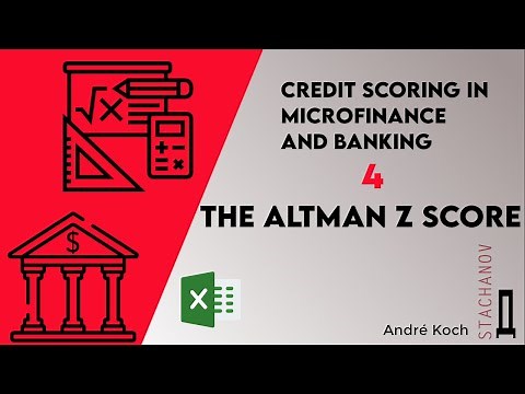 Credit scoring in microfinance and banking: 4) The Altman Z score