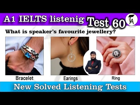 A1 IELTS Life Skills Listening 60 with Answers : New Listening test : IELTS UKVI