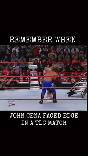 Wwe Town | John Cena and Edge’s Tables‑Ladders‑Chairs showdown at the 2006 TLC pay‑per‑view was a chaotic, high‑octane clash that perfectly blended... | Instagram