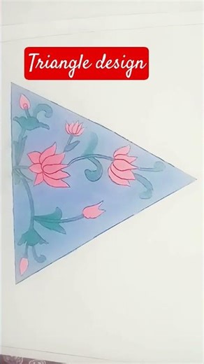 drawing triangle design