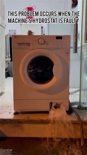 Too Much Water in Your Washer? #WashingMachine #WasherRepair