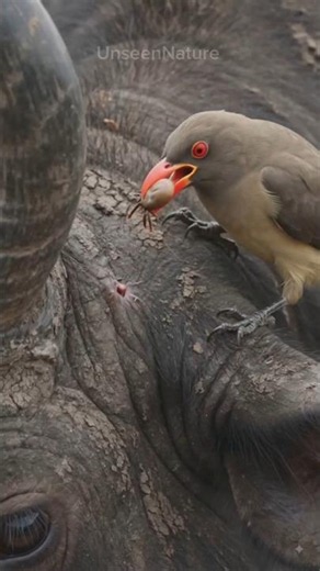 Oxpeckers vs Parasites – Nature’s Tiny Cleanup Crew!