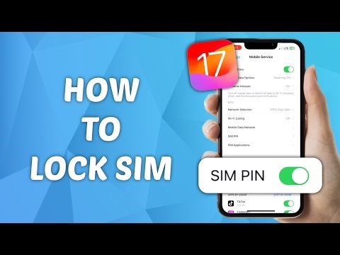 How to Lock SIM on iPhone in iOS 17