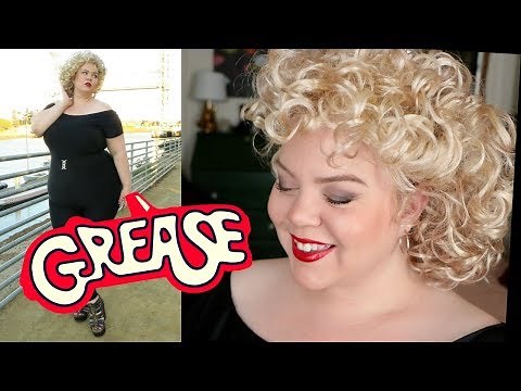 BAD SANDY FROM GREASE Pink Lady Costume Makeup | vintageortacky