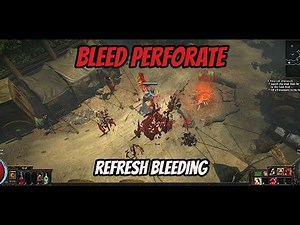 Perforate Bleed build (Bleedforate?) - Path of Exile (3.23 Affliction)