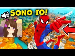 ANNA DIVENTA SPIDERMAN SU FORTNITE IN LIVE!!