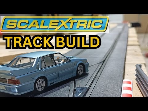 I build a scalextric test track from start to finish part 1