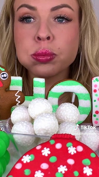 Exciting ASMR Christmas Celebration with Eating Sounds