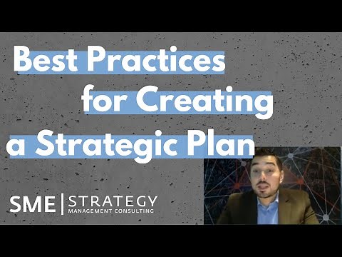 Best practices for how to create a strategic plan: Full Webinar